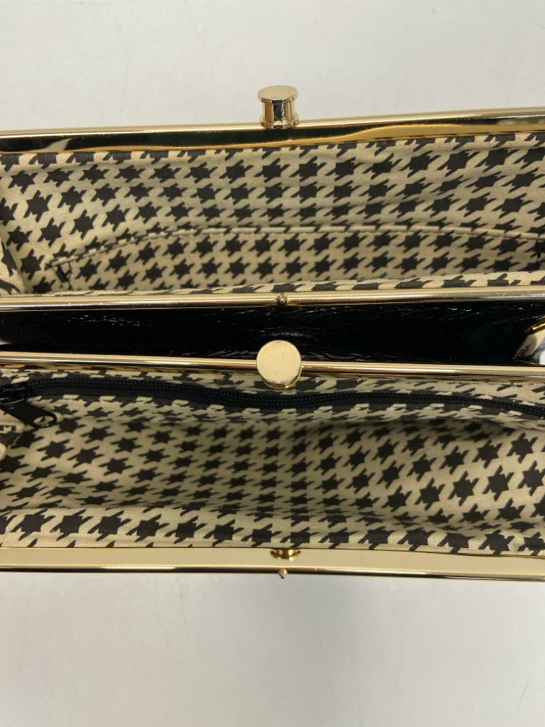 Hobo Black Patent Wallet