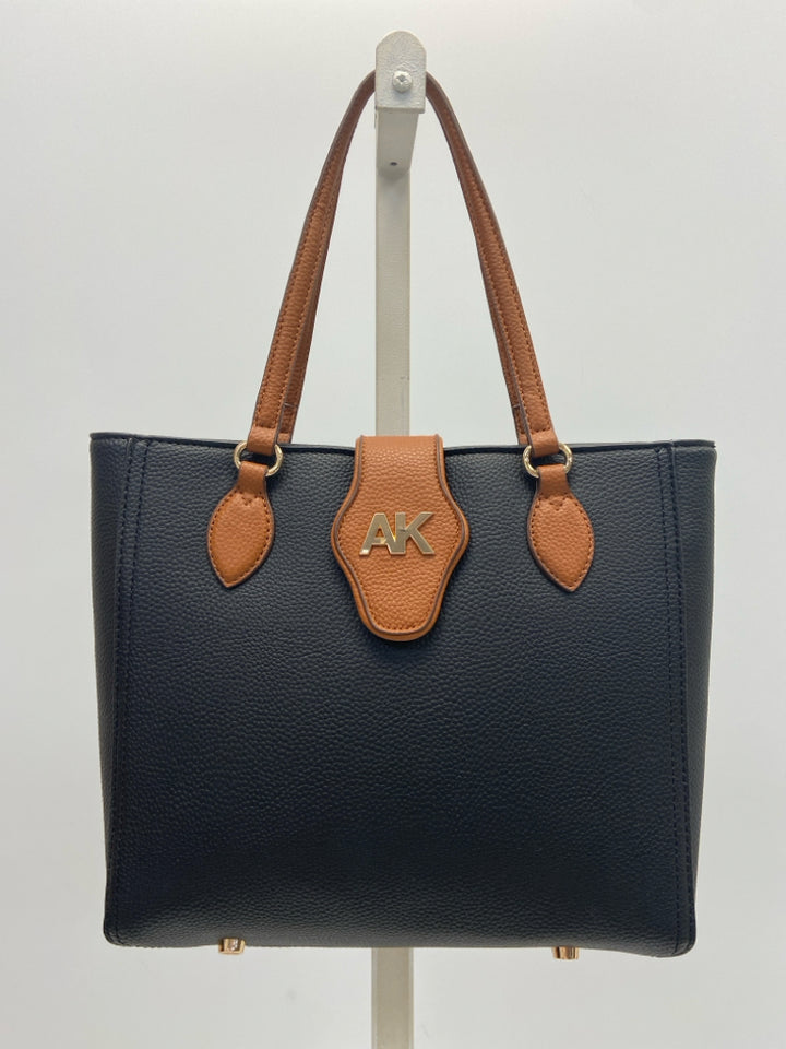Anne Klein Black Brown Handbag