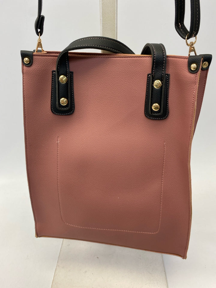 NWT Dark Mauve Black Handbag