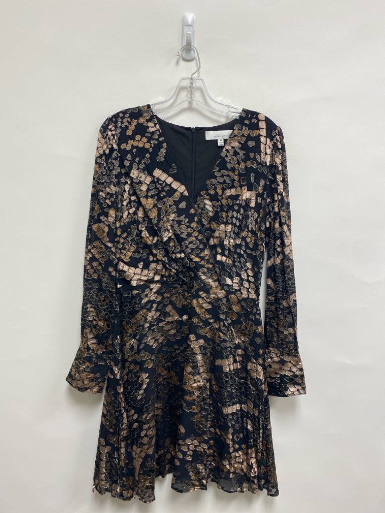 adelyn rae Size M Black Brown/Pink Ladies Dress