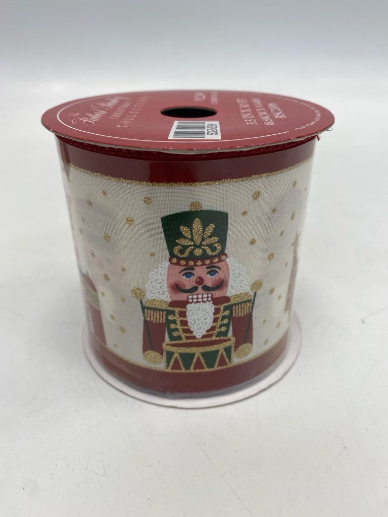 White Multi Color Nutcracker Christmas