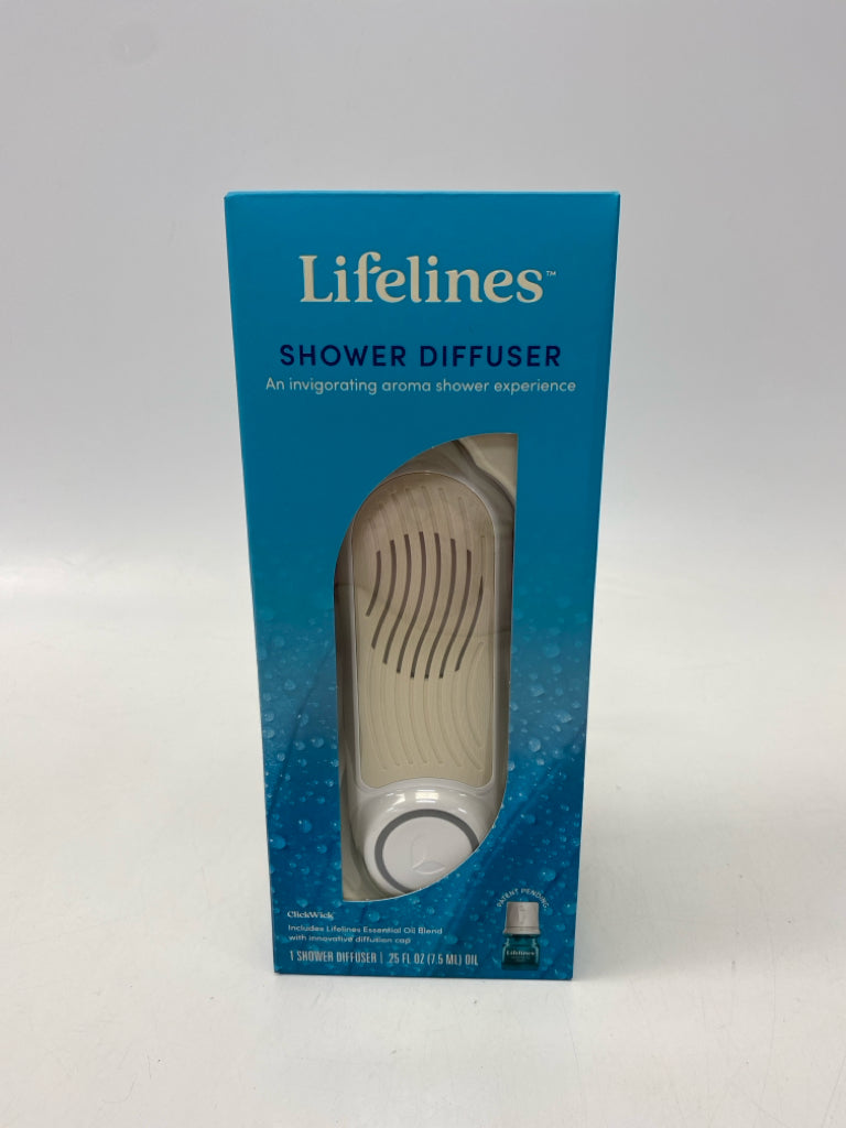 NEW/BOX Lifelines Shower Duffuser
