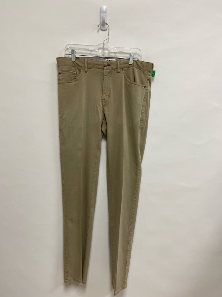 Peter Millar Size 34 Khaki Men&