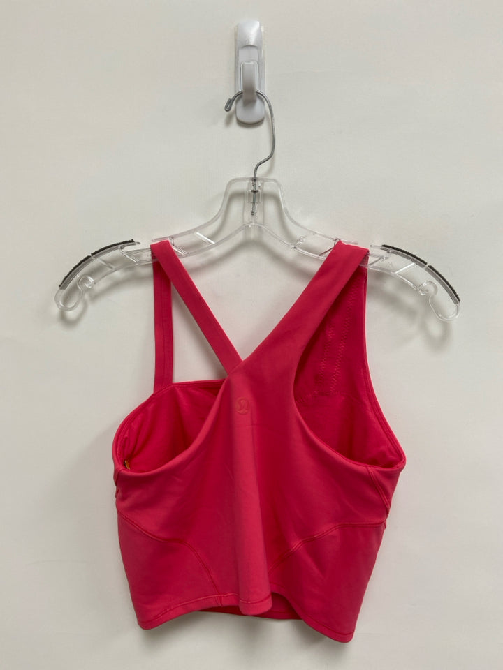 Lululemon Size 6 Hot Pink Athletic  Bra