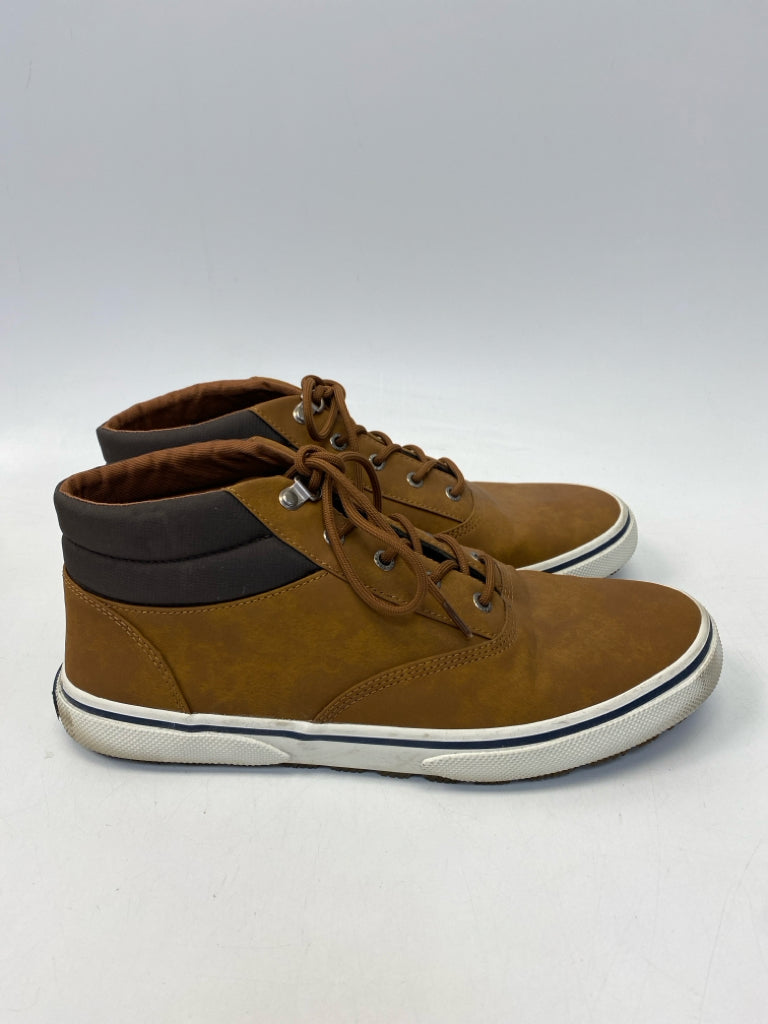Sperry Size 11 Brown Lace-Up Men&