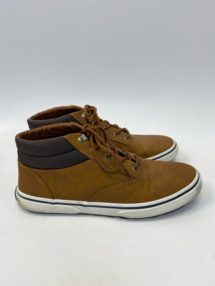 Sperry Size 11 Brown Lace-Up Men&