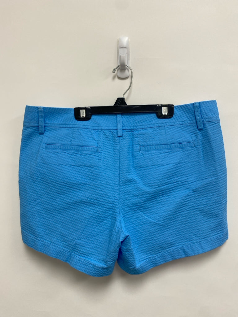 NWT LILLY PULITZER Size 14 Blue Texture Ladies Shorts
