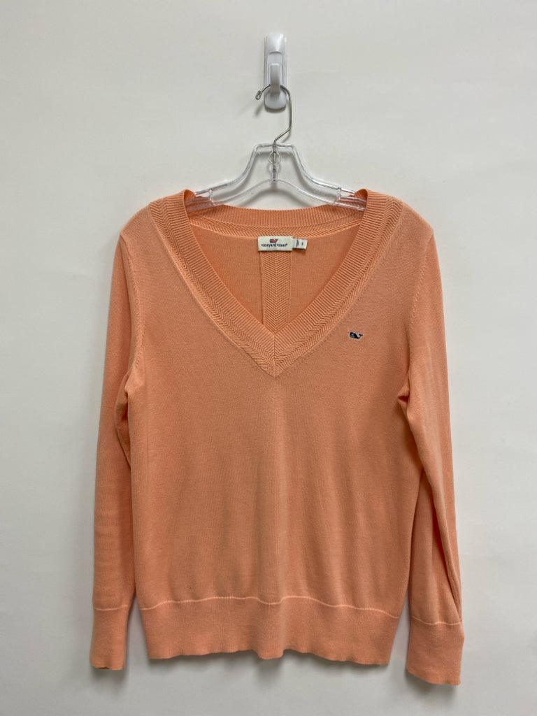 Vineyard Vines Size S Peach Ladies Sweater
