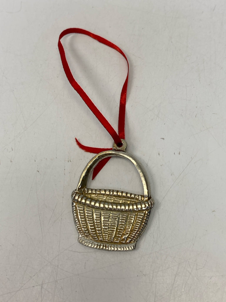 Longaberger Silver Ornaments