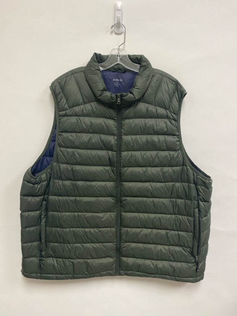 Solaris Size 3X Dark Green Down Ladies Vest