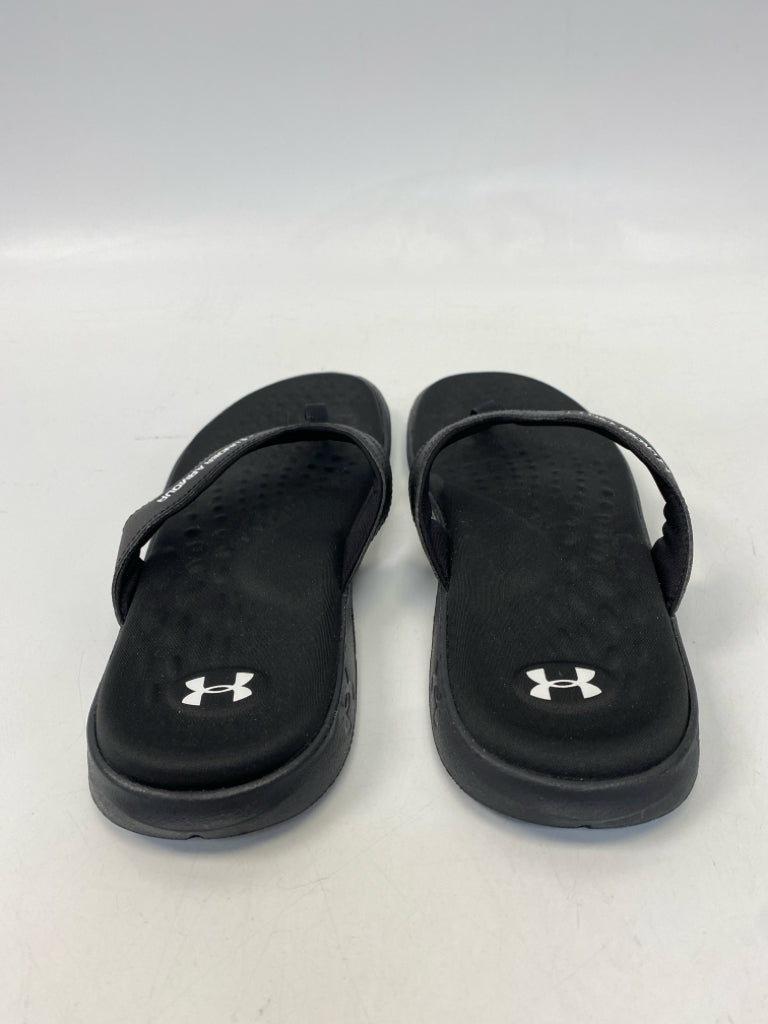 NWOT Under Armour  Size 8 Black Sandals