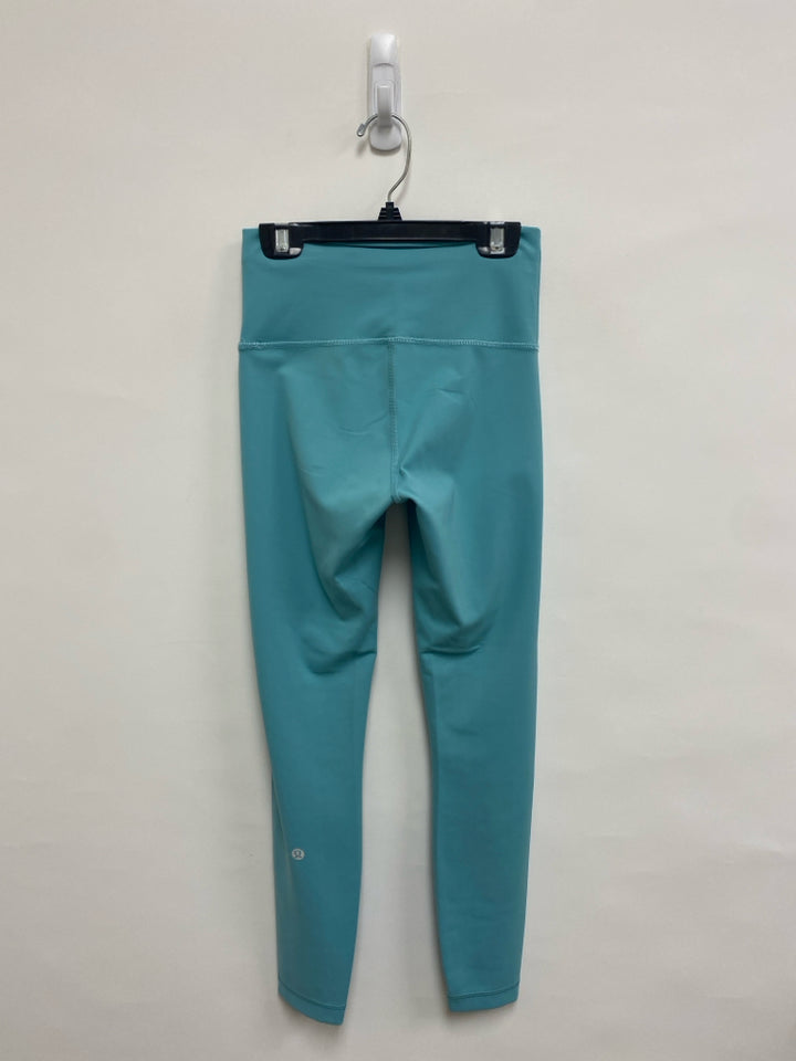 Lululemon Size 4 Aqua Athletic Leggings