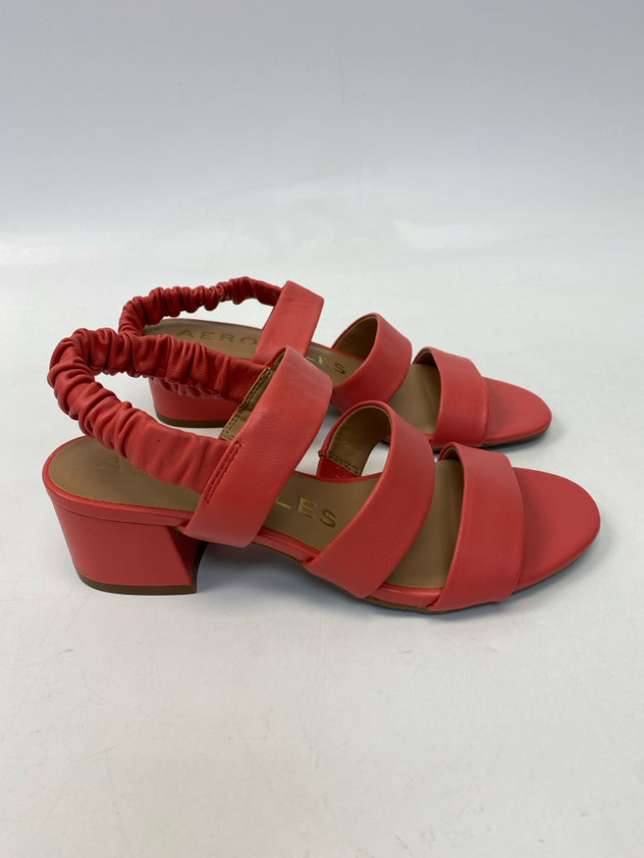 NWOT Aerosoles  Size 7 Dark Coral Sandals