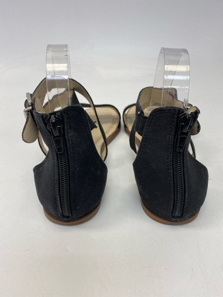 Life Stride  Size 8.5 Black Crisscross Sandals