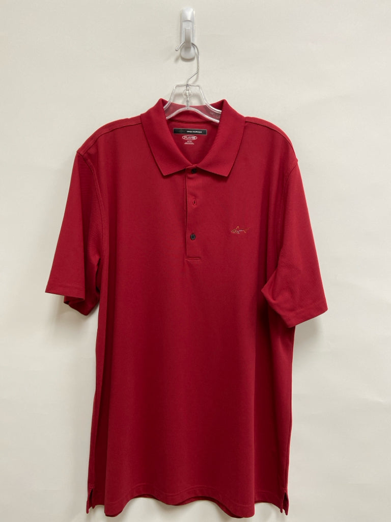 Greg Norman Size XL Red Polo Men&