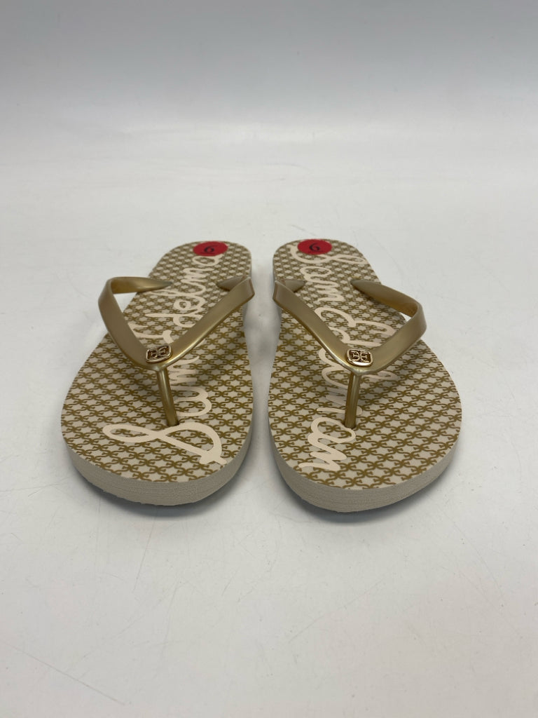 NEW Sam Edelman  Size 6 Gold Sandals