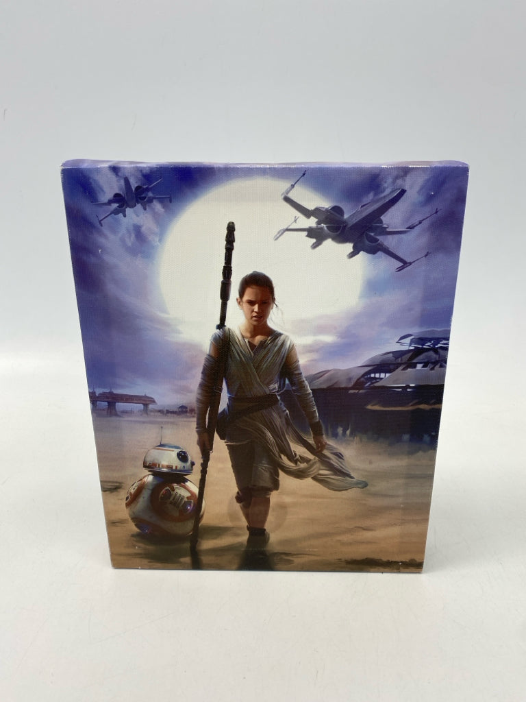 Blue/White Tan/Brown Star Wars Kids Canvas Art