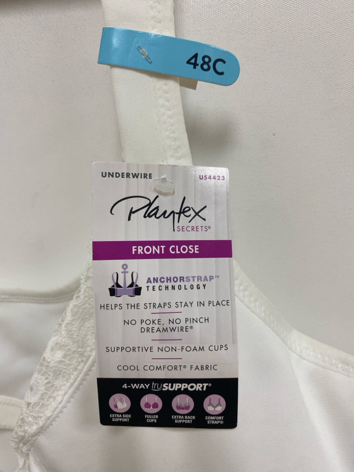 NWT Playtex White Plus Size Bra