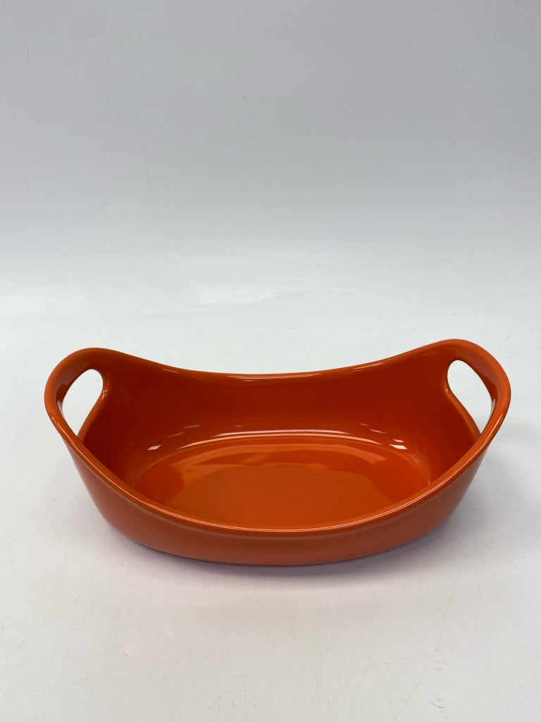 Rachel Ray Orange Stoneware Bakeware