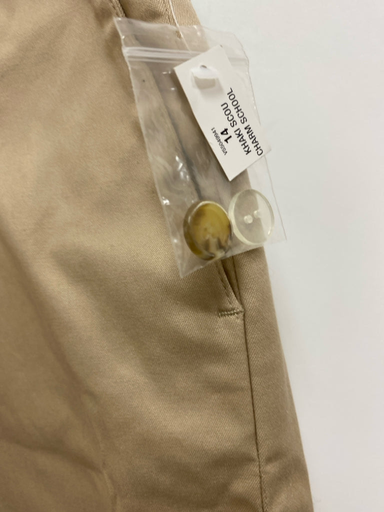 NWT Size 14 Khaki Wide Leg Ladies Pants