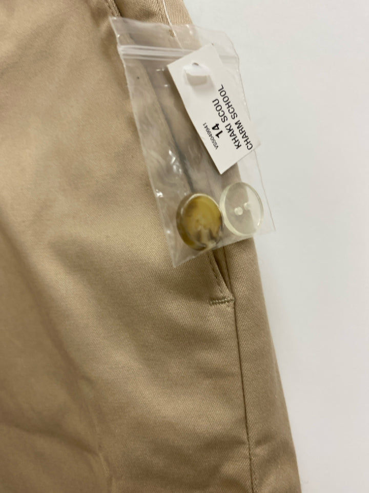 NWT Size 14 Khaki Wide Leg Ladies Pants