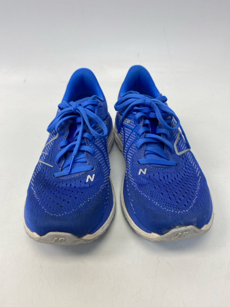 New Balance US Shoe Size 7.5 Blue Lace-up Sneakers