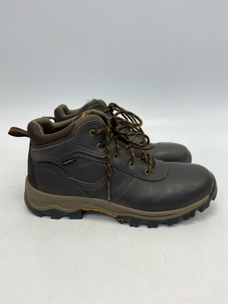 Timberland SIZE 5.5 Dark Brown Lace-Up Boy&