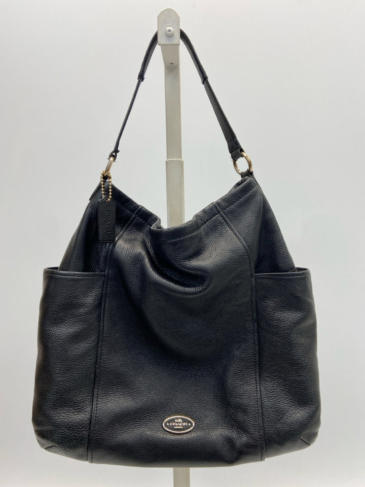 Coach Black Leather Handbag
