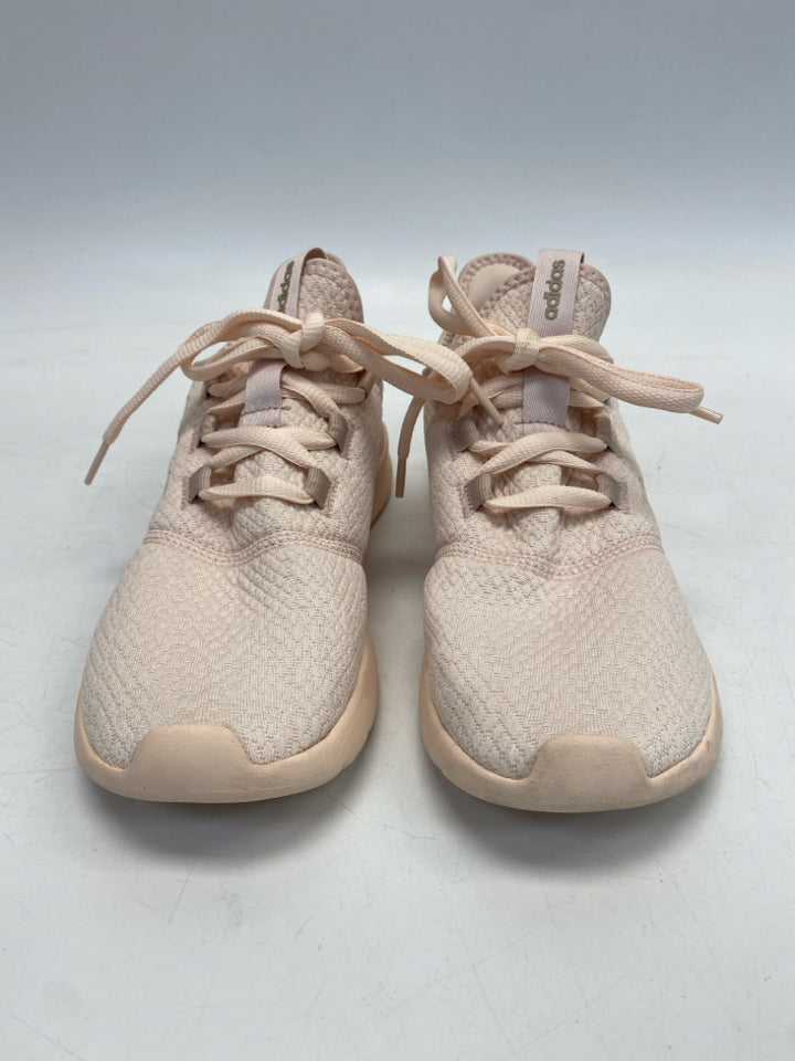 Adidas US Shoe Size 8 Peach Lace-up Sneakers
