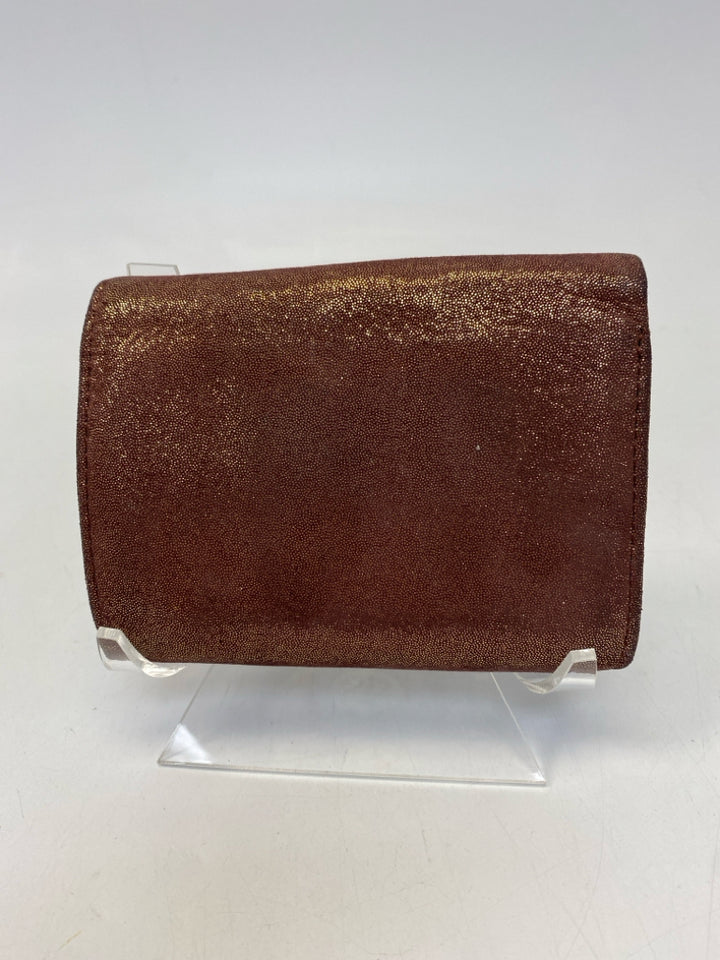 Hobo Mauve Gold Shimmery Wallet