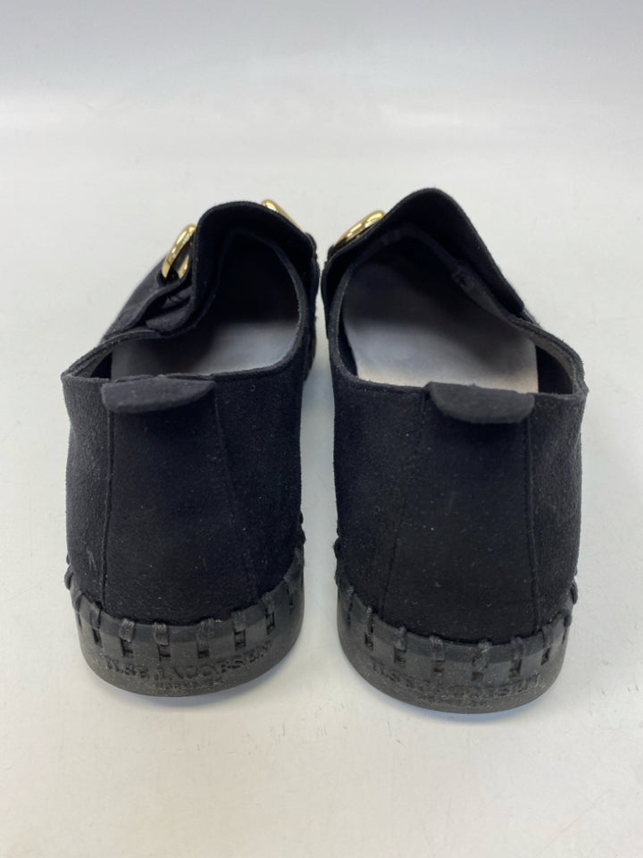 Ilse Jacobsen Hornbaek EU Shoe Size 40 US Shoe Size 9.5 Black Gold Flats