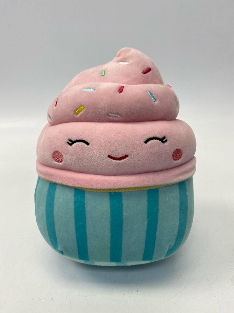 Squishmallows Pink Aqua Stuffed Animal