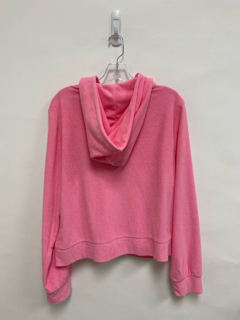NWT Juicy  SIZE  XXL Pink Zip Down Hooded Plus Size Jacket
