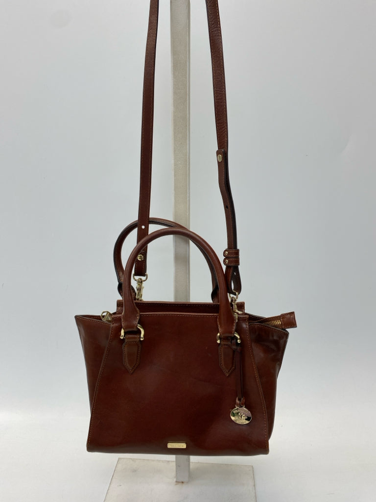 Brahmin Dark Brown Leather Handbag