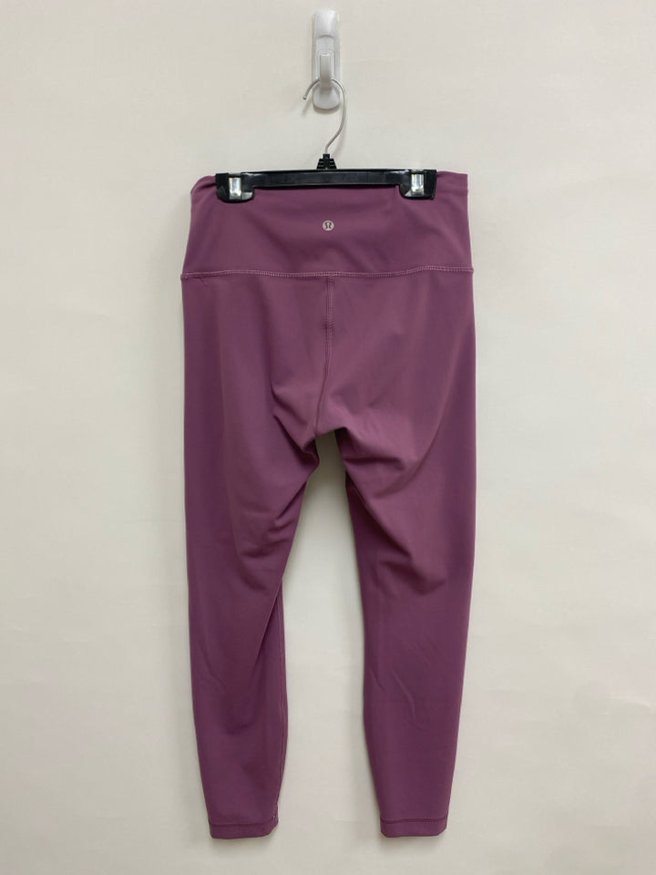 Lululemon Size 8 Dark Mauve Athletic Leggings