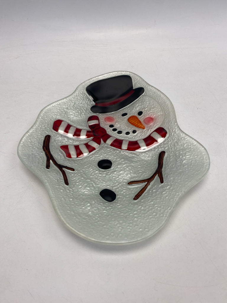 White Black/Red Glass Winter