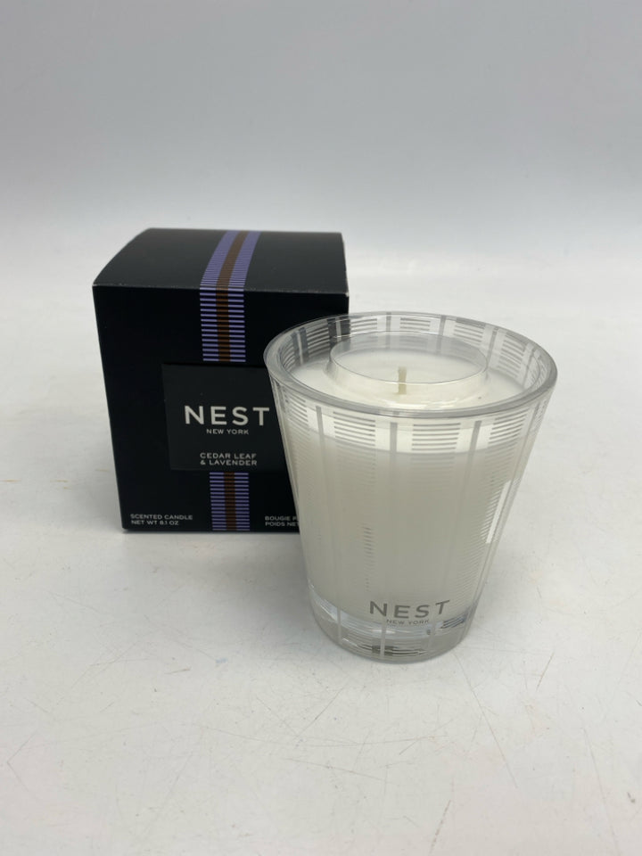 NEW/BOX White Candle