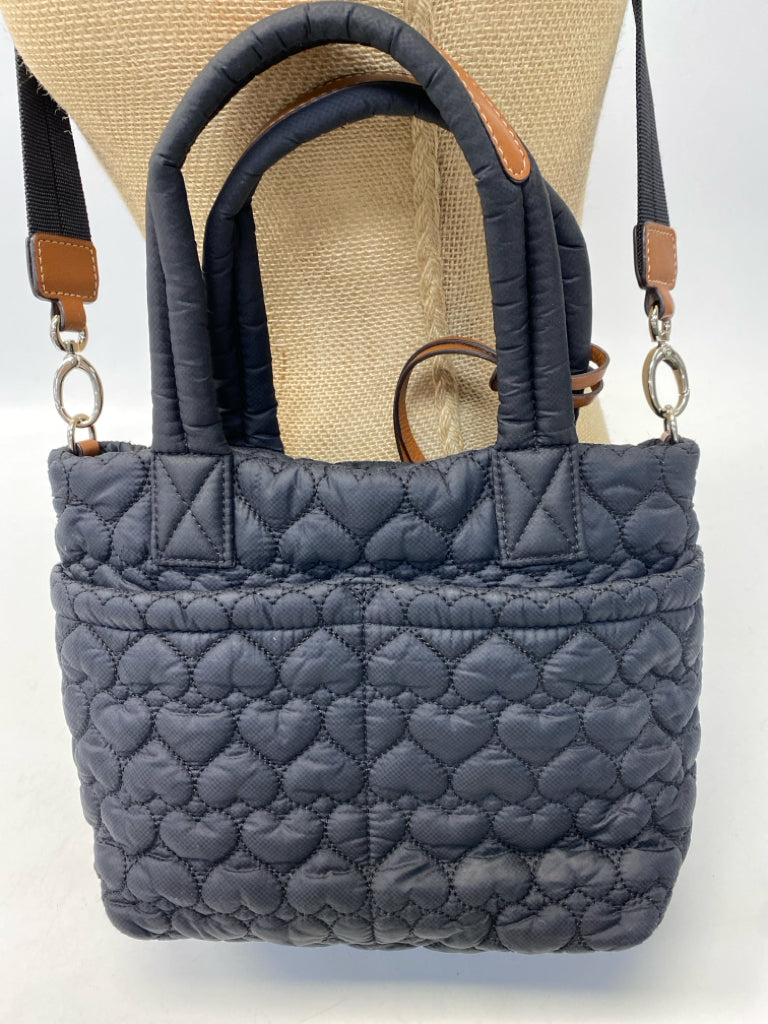 Brighton Black Heart(s) Nylon Crossbody