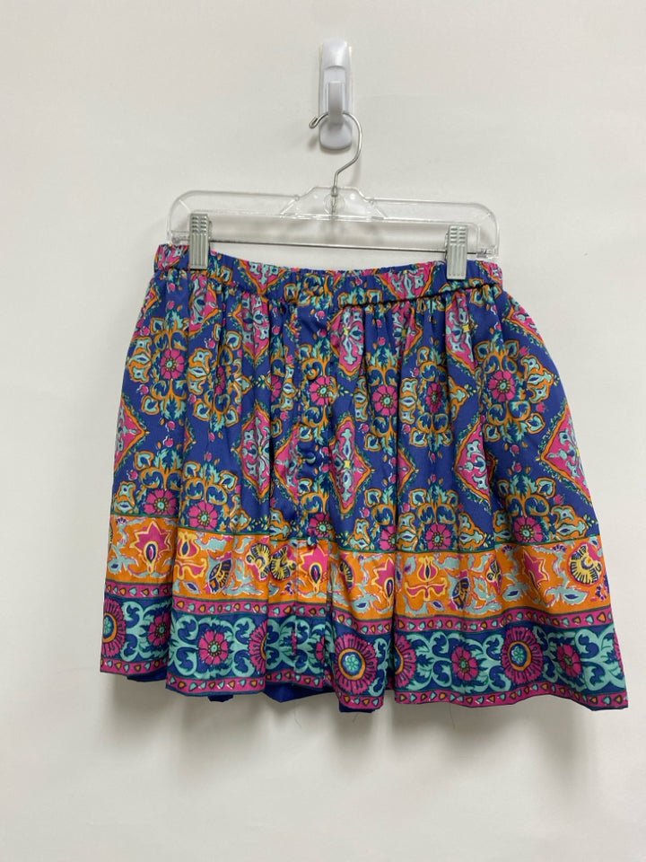 Ralph Lauren SIZE 16 Blue Pink/Orange Print Girl&