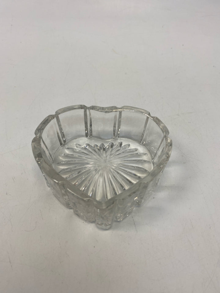 Clear Ribbed Glass Box