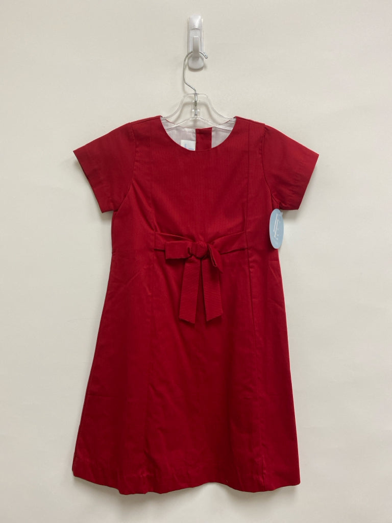 NWT Little English SIZE 8 Red Short Sleeve Girl&