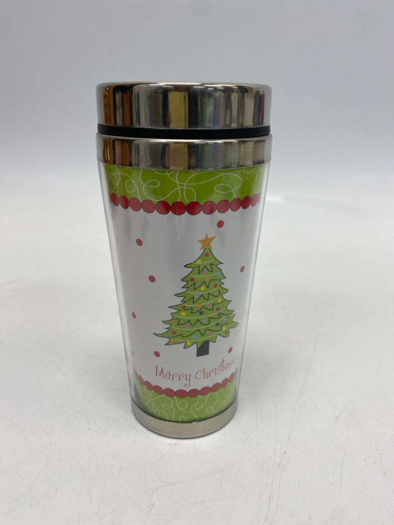 White Lime Green Christmas