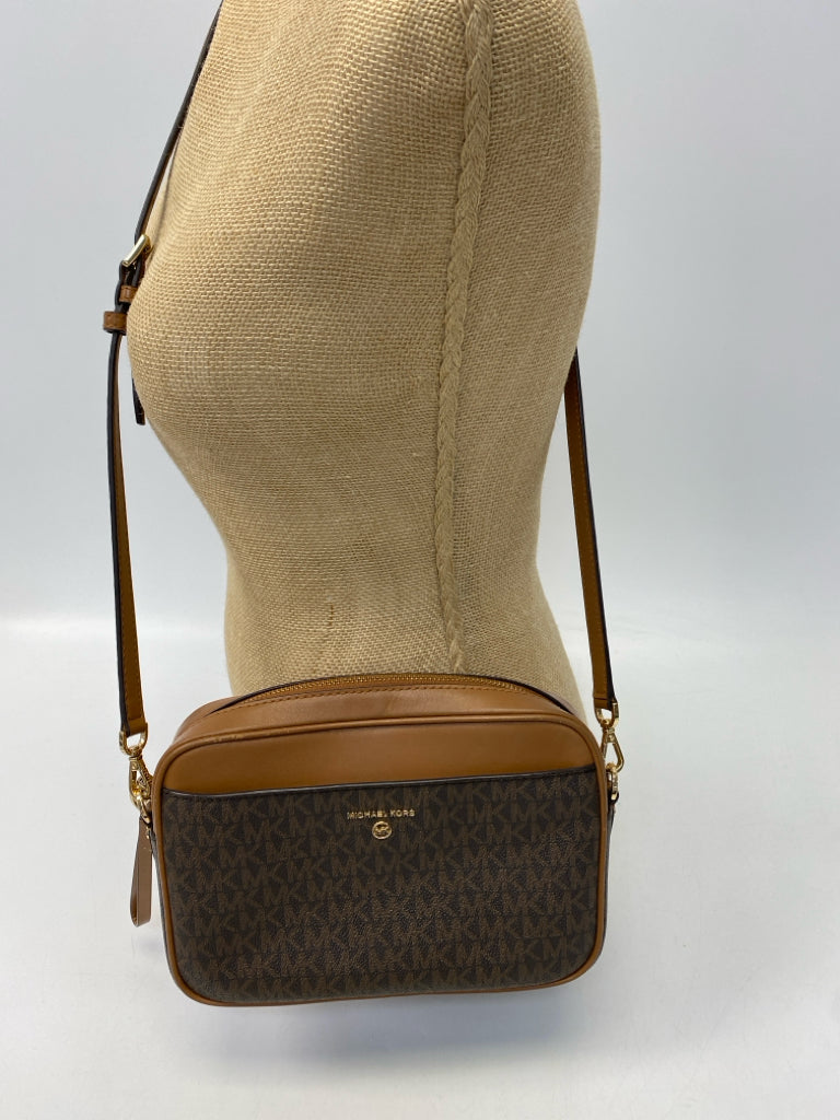 Michael Kors Dark Brown Signature Crossbody