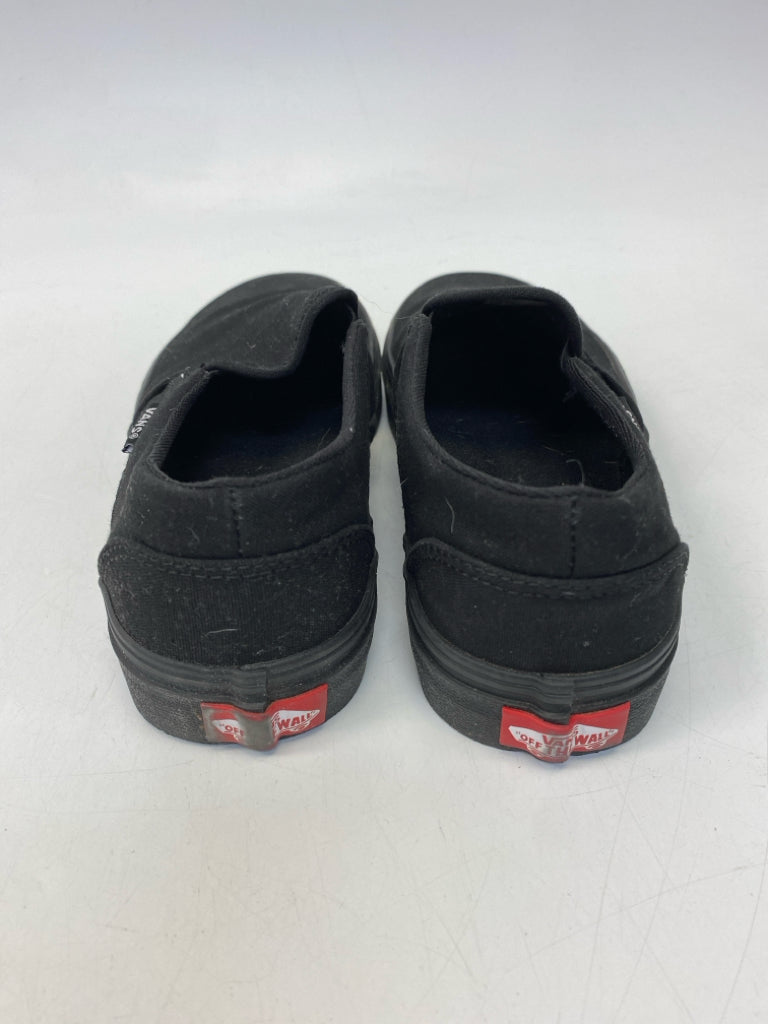 Vans US Shoe Size 6.5 Black Sneakers