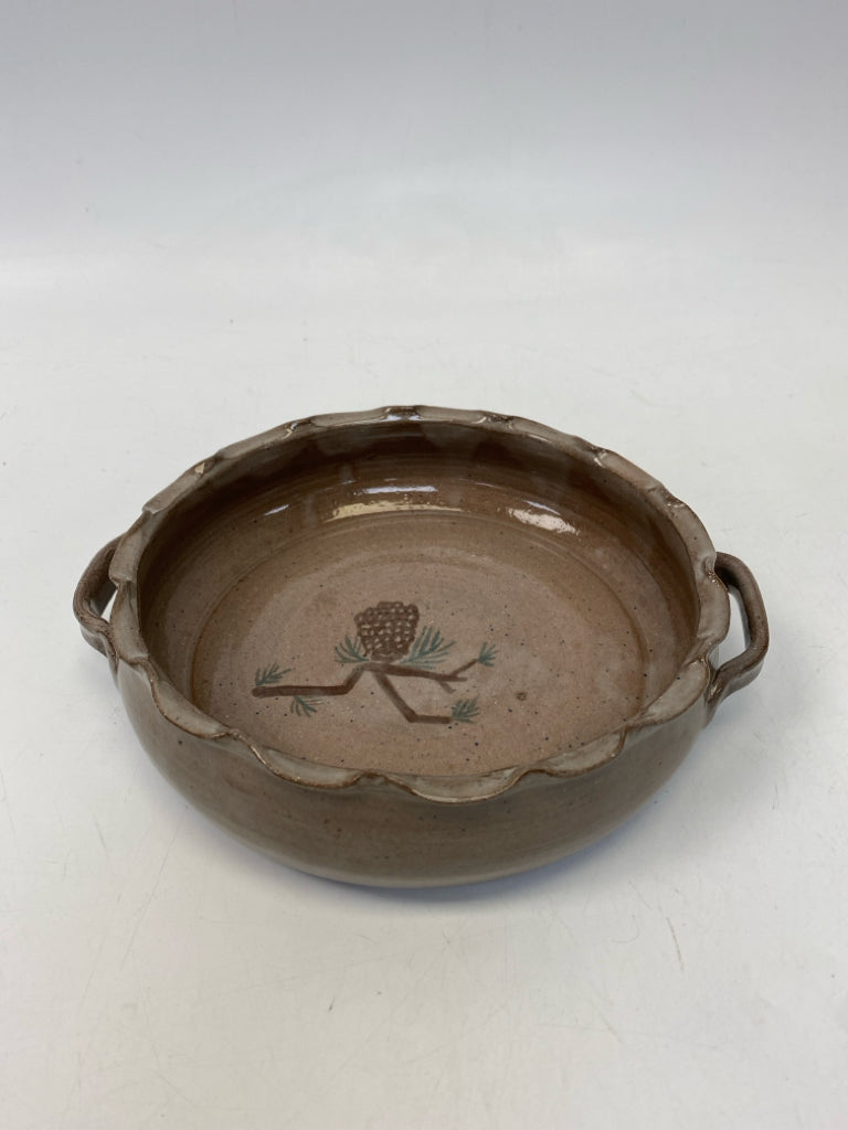 Bronze Pinecone Pottery