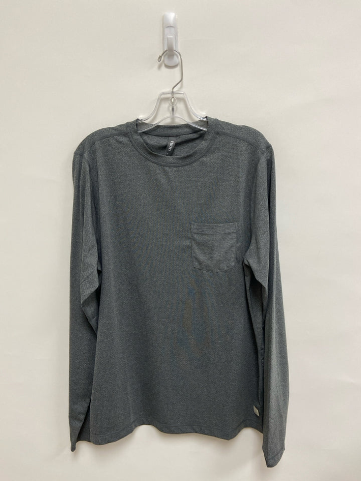vuori Size L Charcoal Long Sleeve Men&