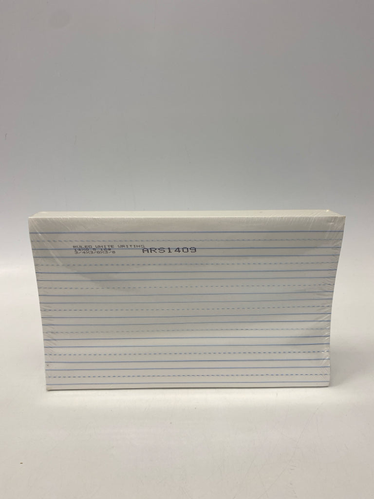 NEW/PKG Ruled White Writing Paper 500pc 14x8.5"