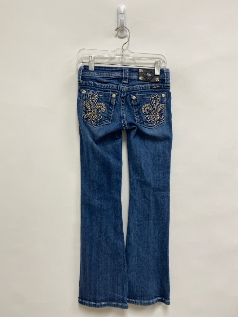 Miss Me SIZE 7 Blue Flared Girl&