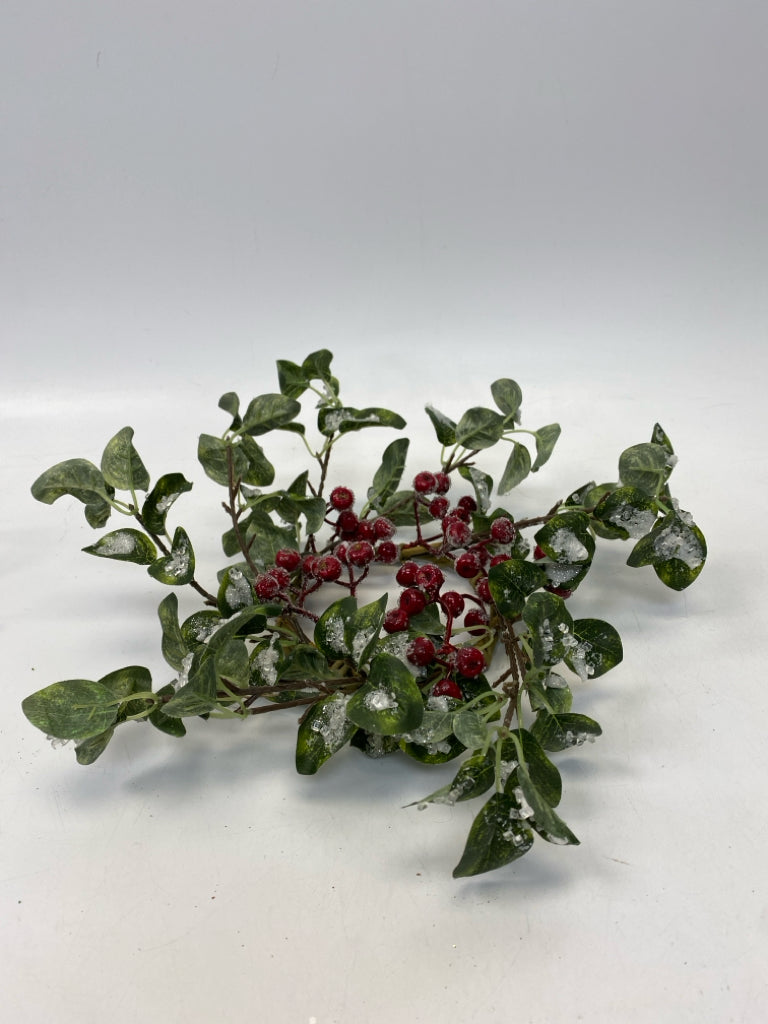 Green Red Berries Christmas
