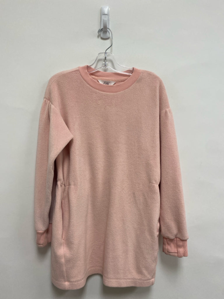 Athleta Girl SIZE 8/10 Pale Pink Velour Girl&